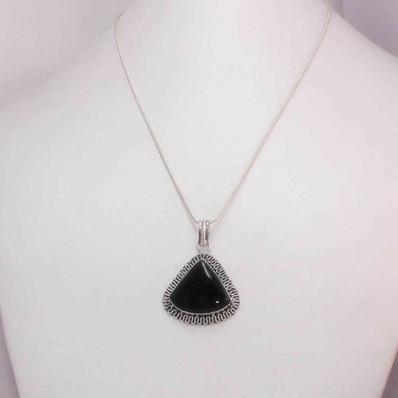 Men's/Women Bloodstone Handmade Pendant Necklace - Picture 1 of 2